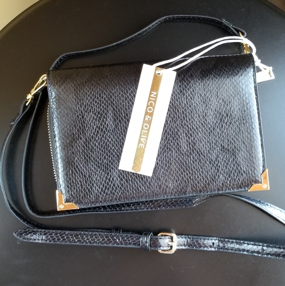 NICO & OLIVE Genuine Wallet/ Crossbody - Picture 7 of 7